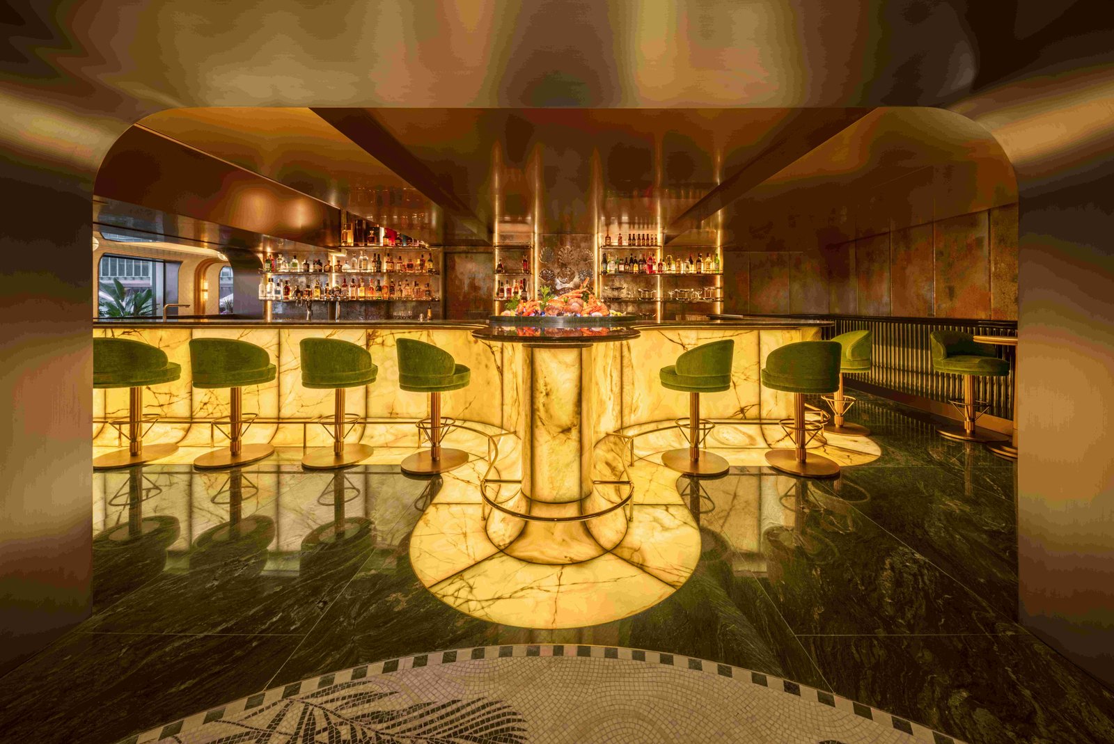 hong kong restaurant terrace boulud by mandarin oriental seafood bar