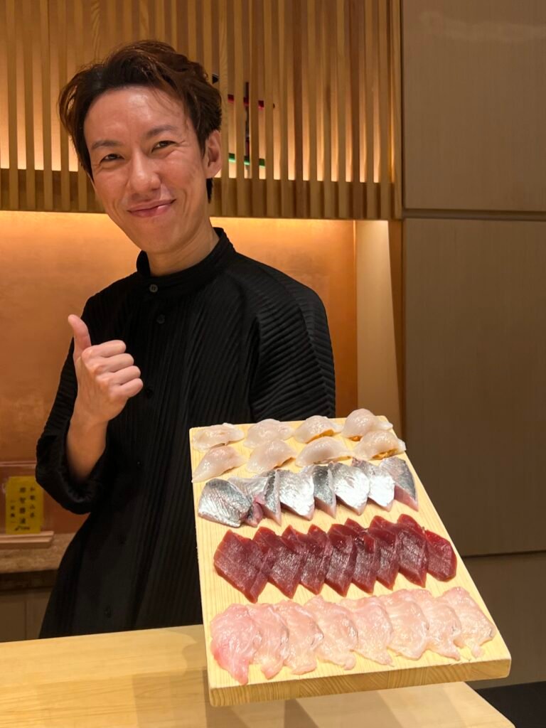 灣仔Omakase推薦│天鮨Ten Zushi一位難求的秘密 主廚Kenji的熟成魚壽司哲學 chef kenji san