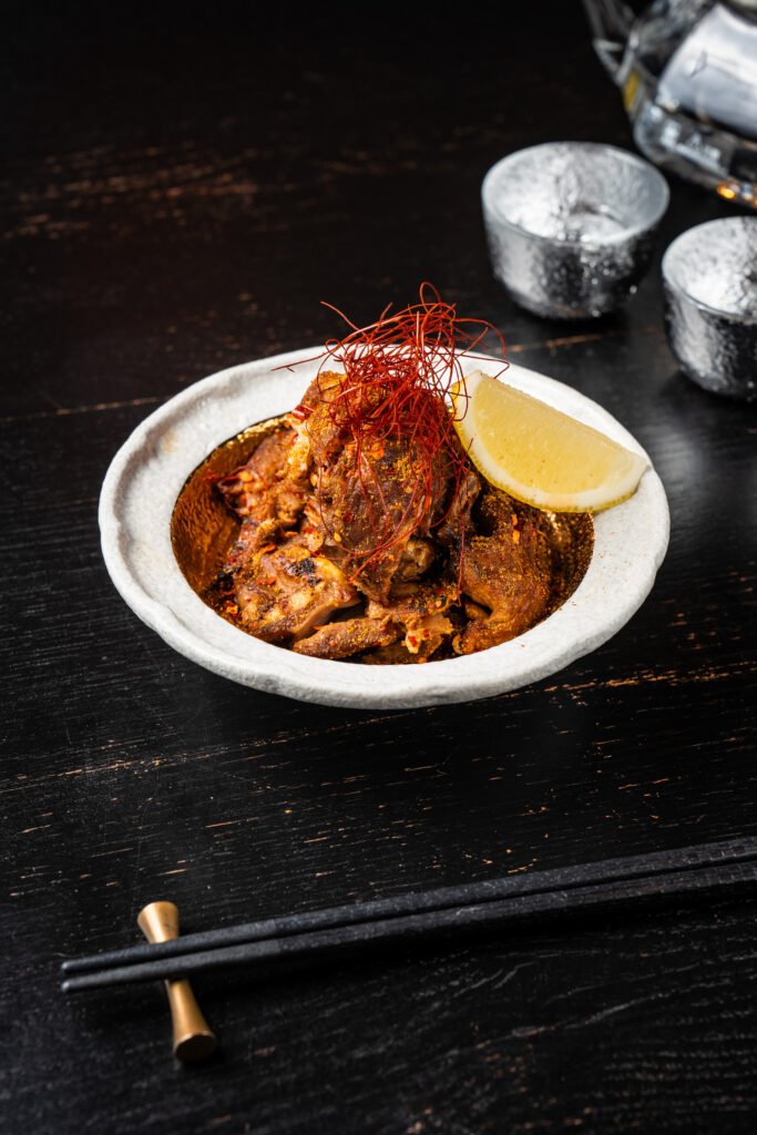 crispy slow cooked lamb esophagus 2