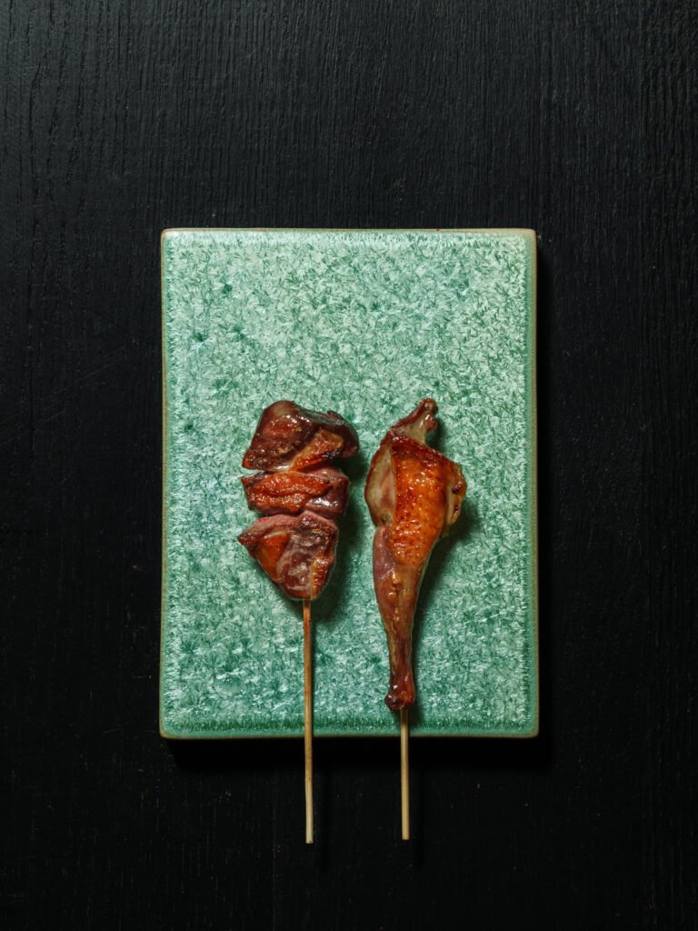 dry aged pigeon cooked