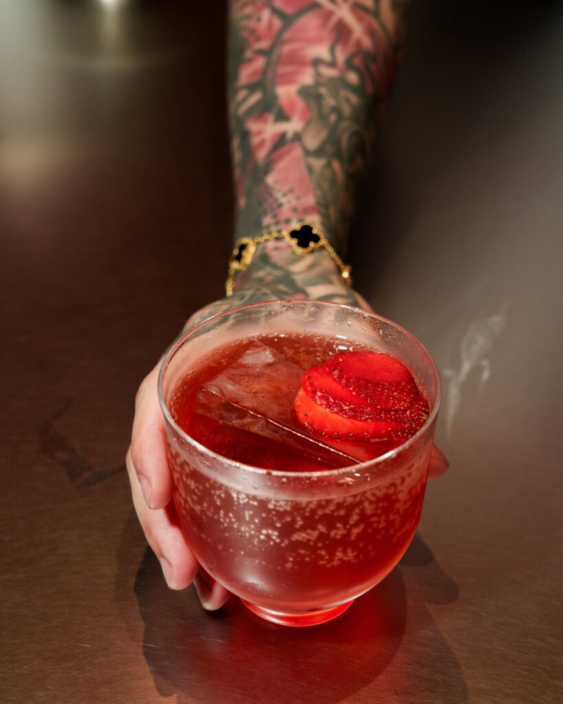 strawberry spritz