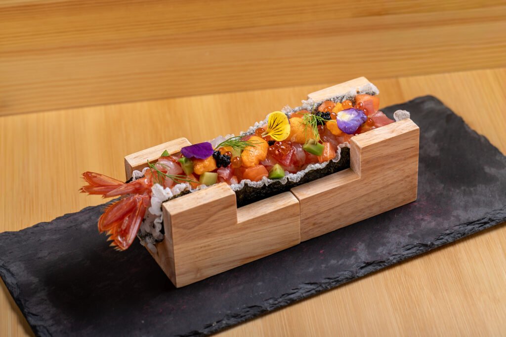 尖沙咀居酒屋推介!KAIYŌ年輕玩味副線登陸K11 MUSEA:頂級食材高CP值展現、五星級天婦羅與關西風壽喜燒專賣 招牌大蝦珍寶紫菜酥 signature jumbo prawn nori taco