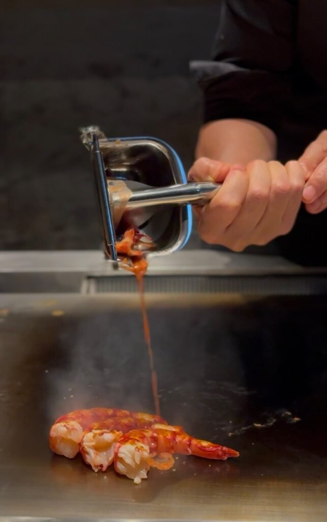 I M Teppanyaki & Wine 鑄鐵板燒!米芝蓮一星主廚 Mok San 親自坐鎮:必食立鱗燒、西班牙紅蝦意粉、火焰牛肉叉燒 i m teppenyaki